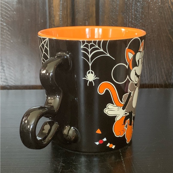 Oh What Fun! Mickey and Minnie Mouse Halloween Mug with Mouse Ears Handle - Picture 5 of 9